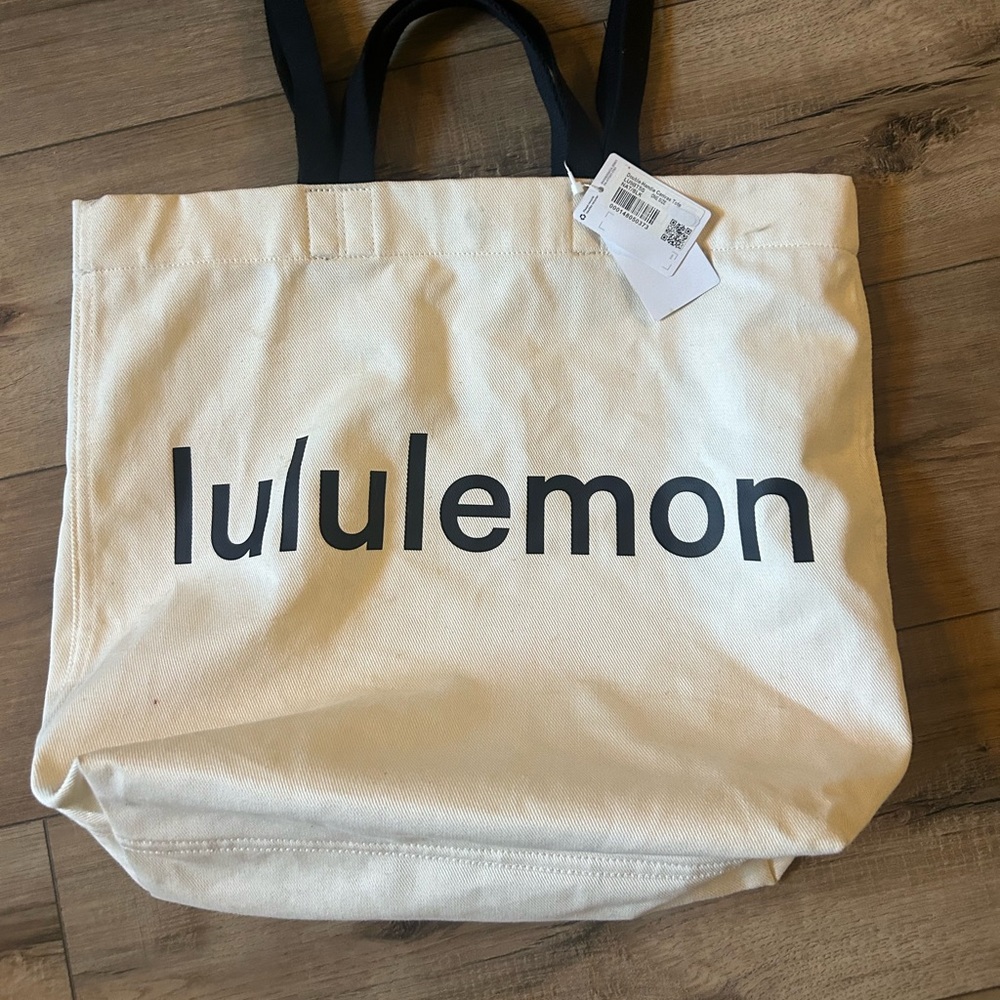 Lululemon canvas bag